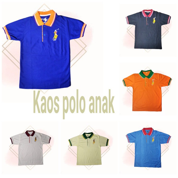  Baju  Polo  Kerah Anak  Baju  Anak  Shopee Indonesia