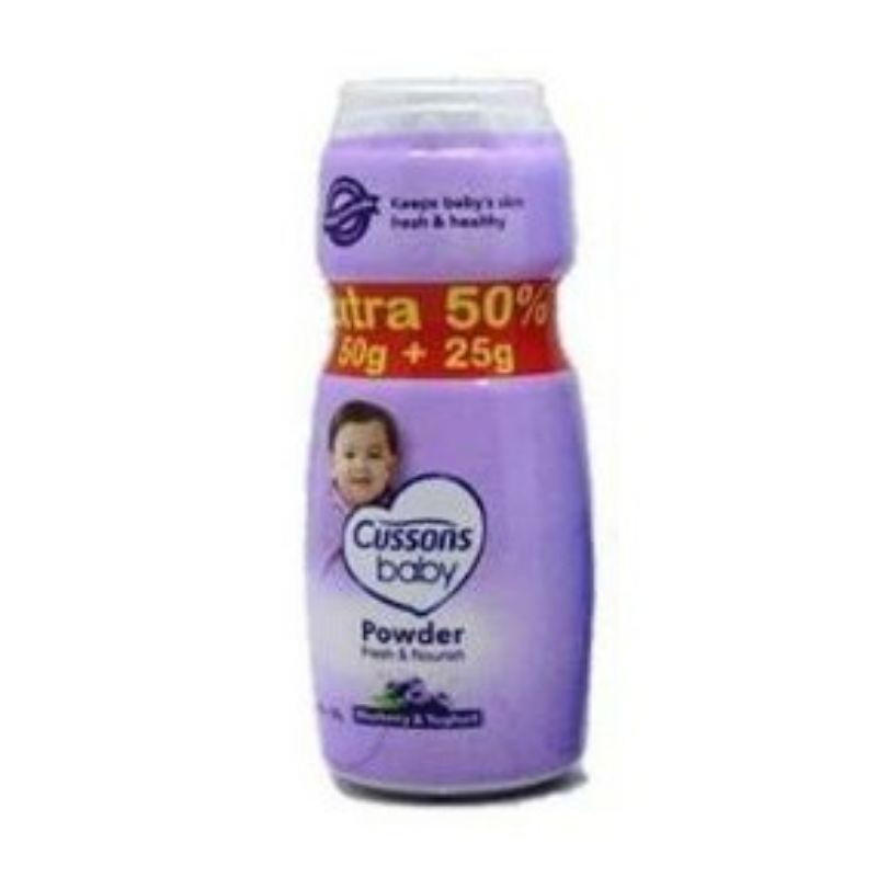 Cusson Baby Powder 75+25 free bubble dus anti pecah