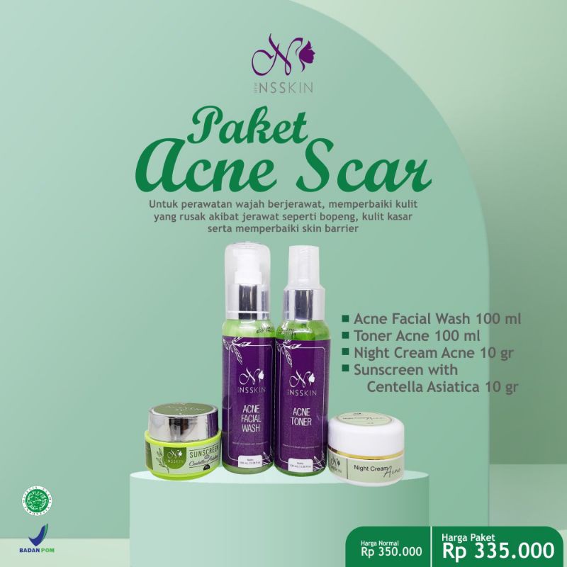 paket acne scar ns skin