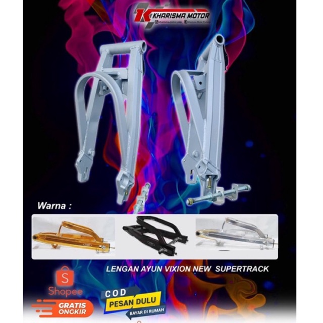 arm / lengan ayun vixion new supertrack