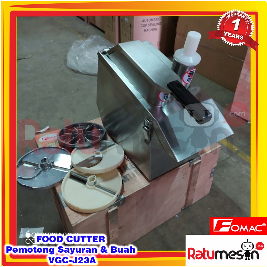 Food Cutter / Mesin Pemotong Sayuran VGC-J23A FOMAC