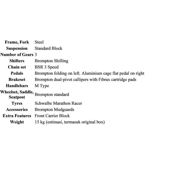 READY SURABAYA Brompton Sepeda Lipat UK M3L Purple Metallic BNIB 2020