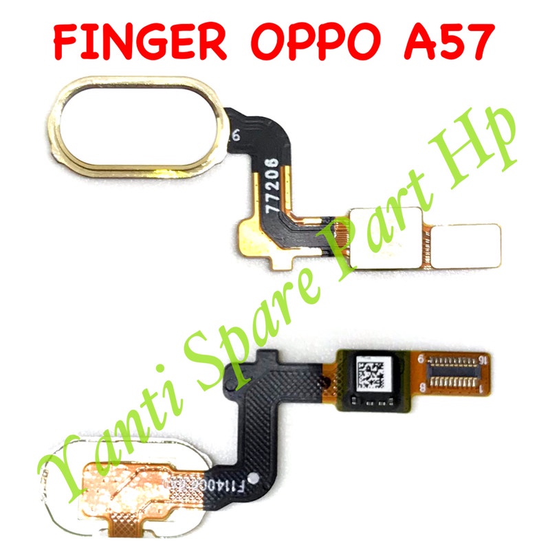 Flexible Fingerprint Oppo A57 Fullset Original Terlaris New