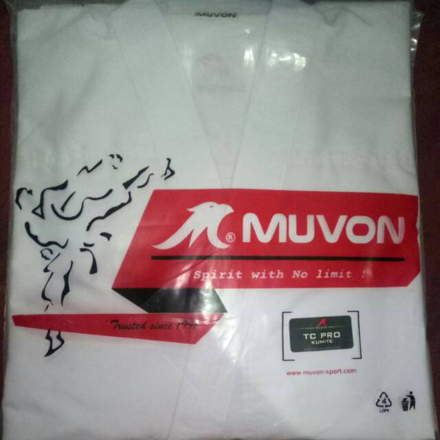 Tegi MUVON / Baju Beladiri Karate / Training Club Pro (TC-Pro) KUMITE New Model