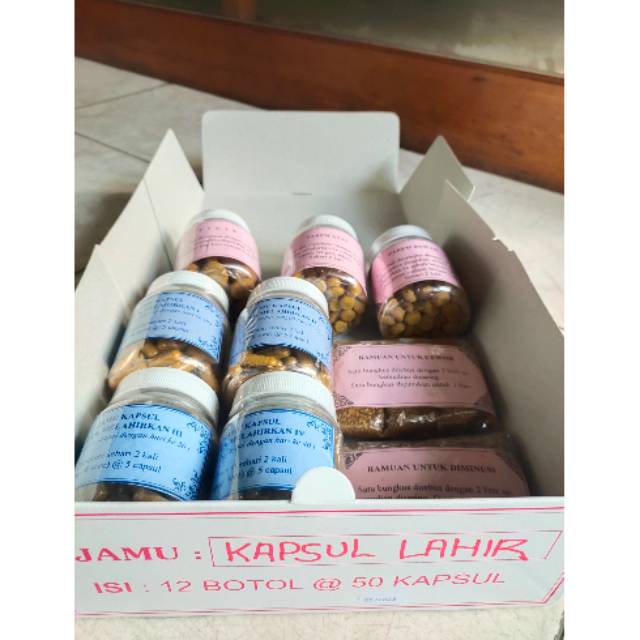 ✓JAMU MELAHIRKAN KOMPLIT 40 HARI