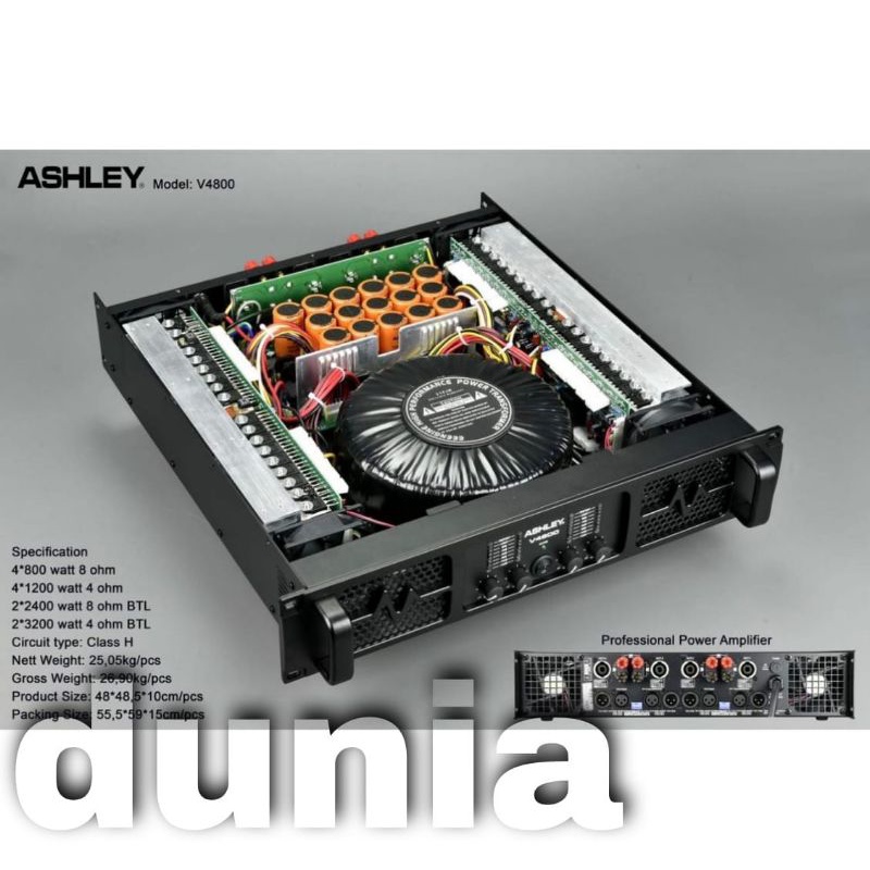 Power Ashley V4800 (4 Channel)