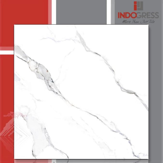 GRANIT Granit INDOGRESS Glazed P (Mengkilap) - FLORENCE CALACATA 60x60 KW 1