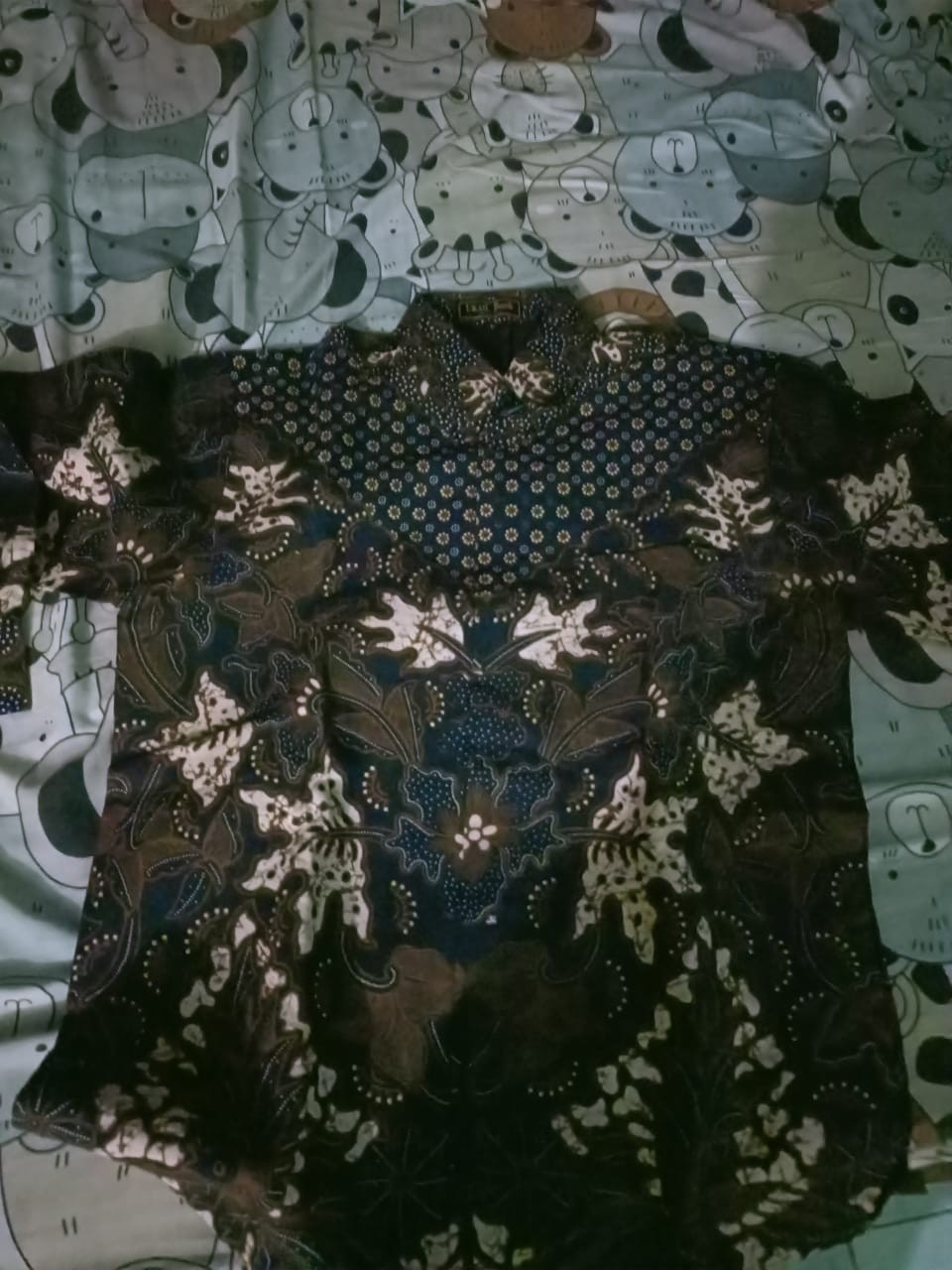 Prastowo Kemeja Batik Pria Lengan Panjang Full Furing Bahan Katun Sragenan