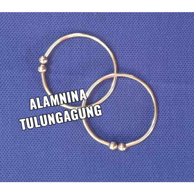 gelang tangan silver bayi