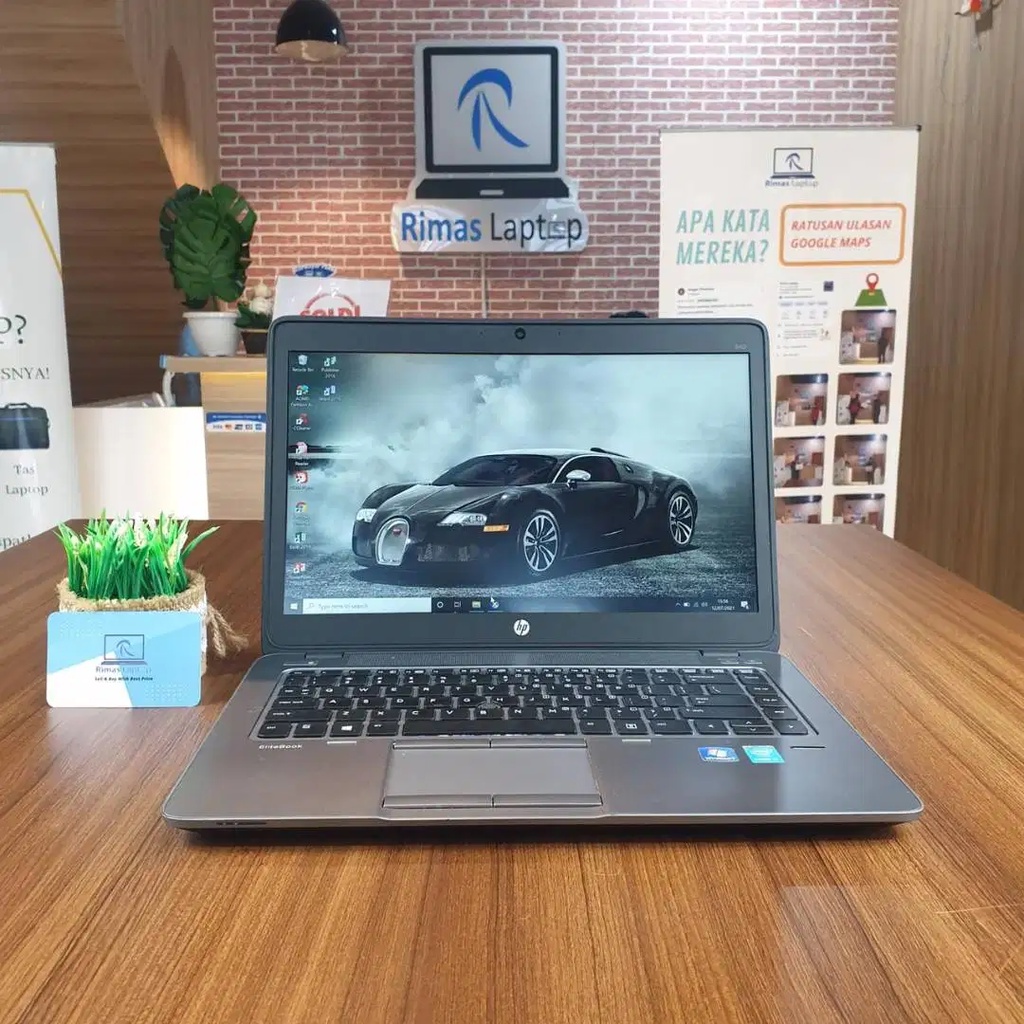 Laptop HP Elitebook Intel Core i7 RAM 8gb 512gb SSD Bekas Second