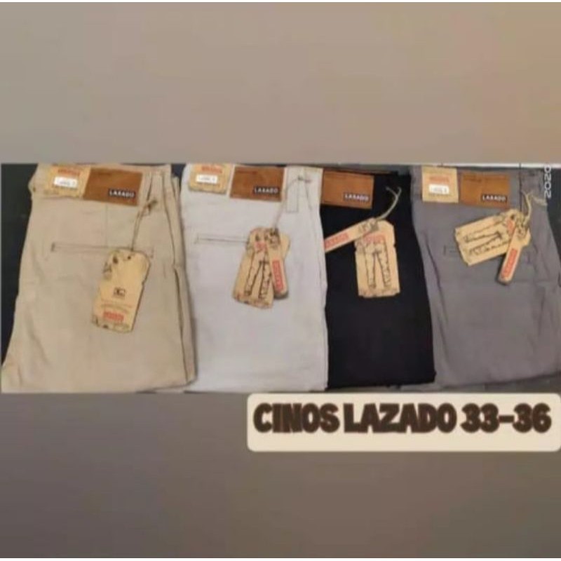 CELANA CINOS COWOK STREET TWIL PREMIUM SIZE 27-32 DAN 33-38