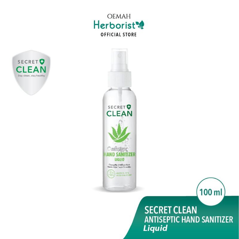 SECRET CLEAN HAND SANITIZER CAIR 100 ML