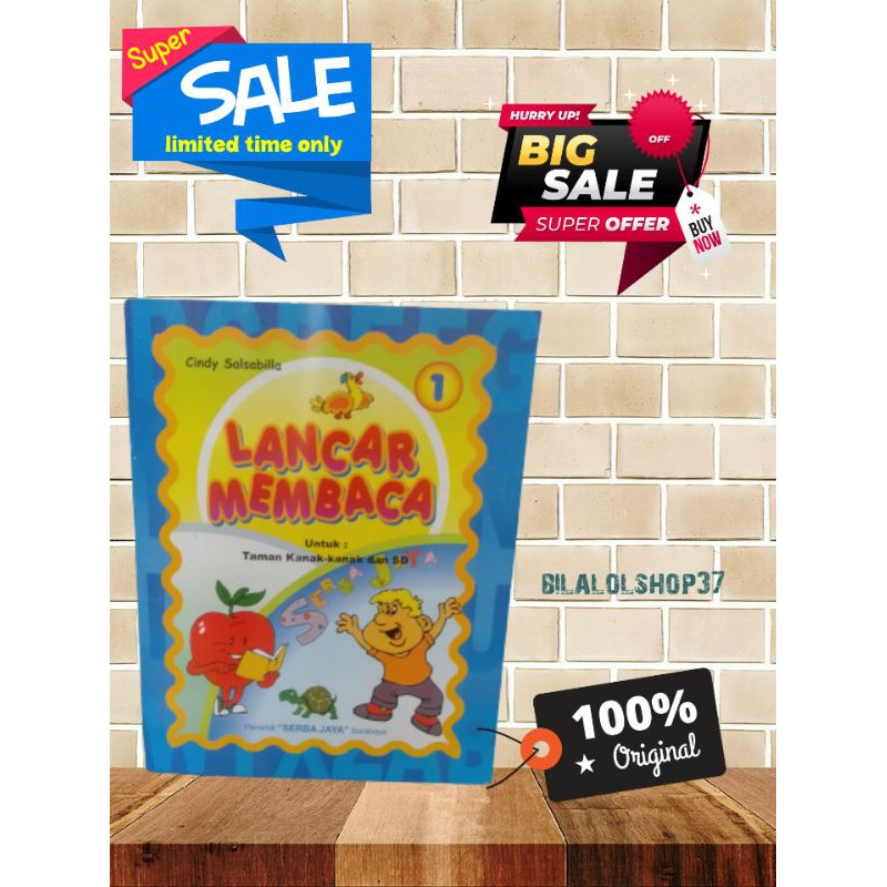 Jual Buku Lancar Membaca Tanpa Mengeja Jilid Shopee Indonesia