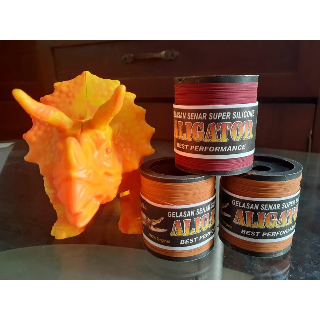 BENANG LAYANGAN GELASAN CAP ALIGATOR UKURAN KECIL