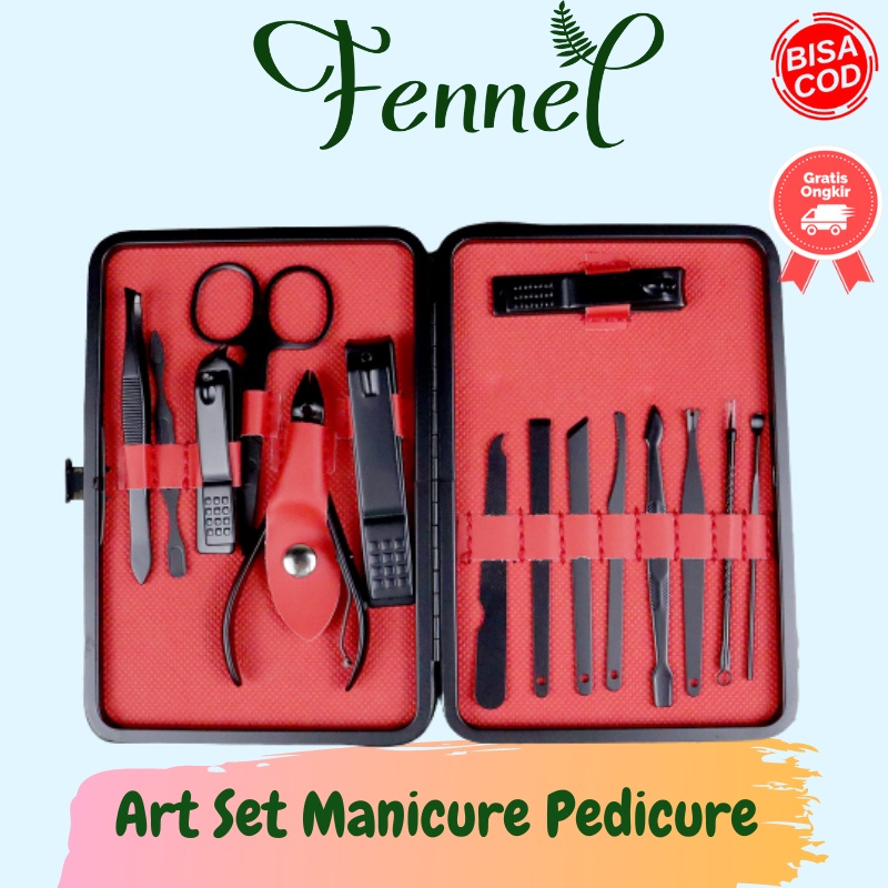 Manicure Pedicure Art Set 15 in 1