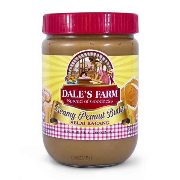 

Dales`S Farm Spread Jam Peanut Butter Creamy 500Ml