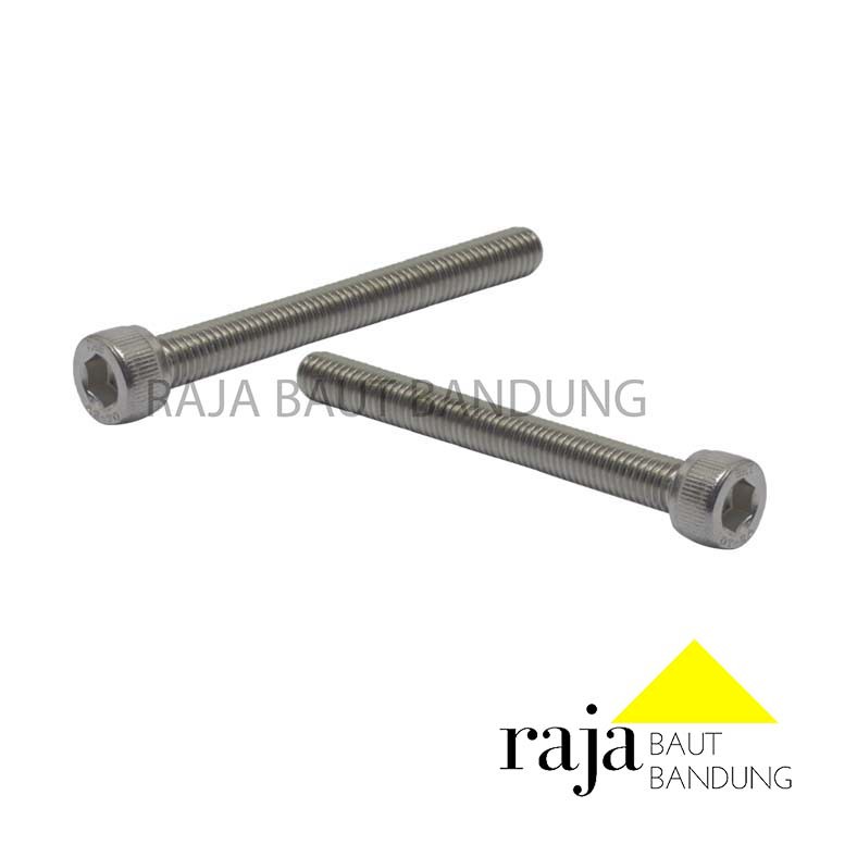 BAUT L STAINLESS M6X50 STAINLESS STEEL 304 5 PCS BO L SS 6X50