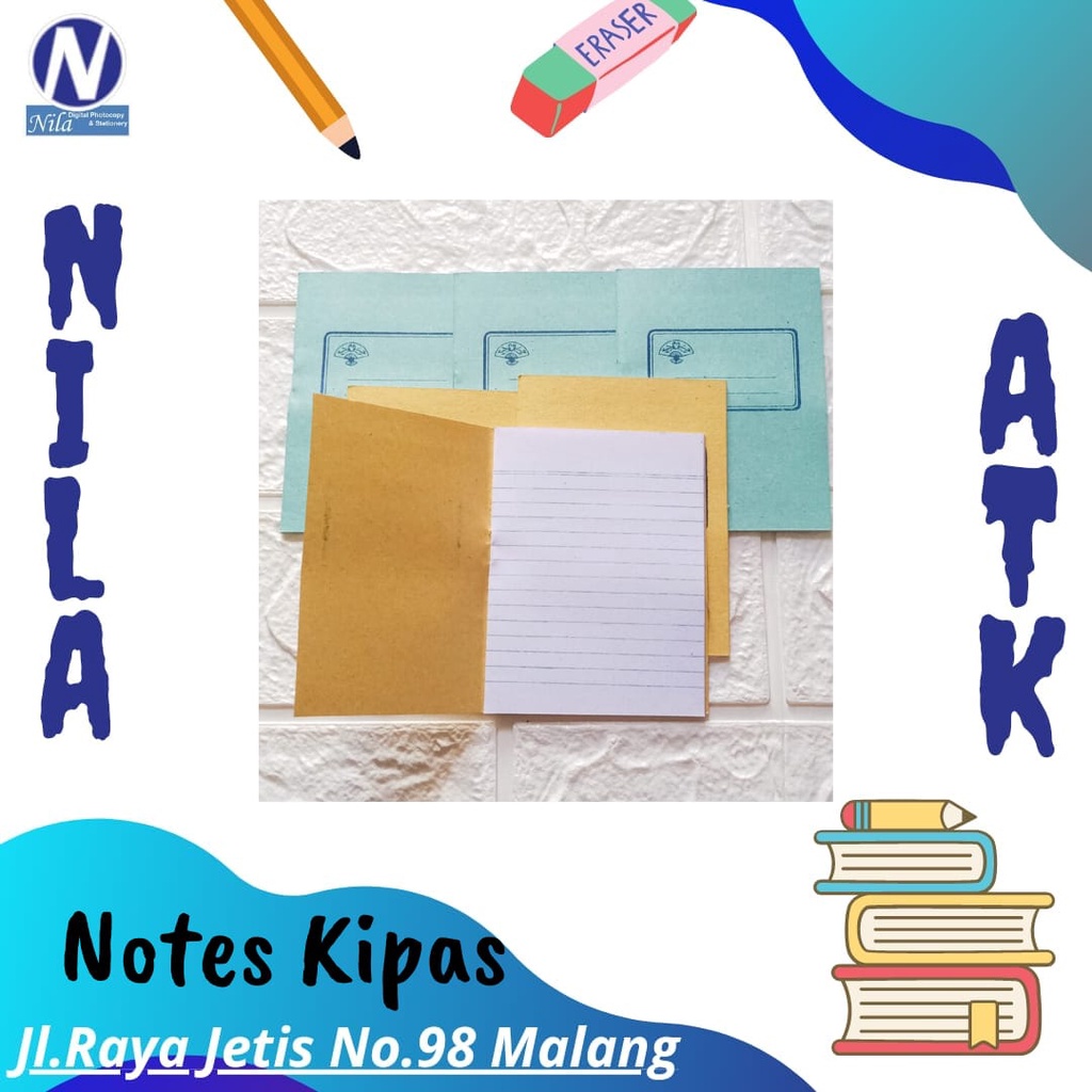 

NOTES KIPAS / NOTES MINI /MURAH