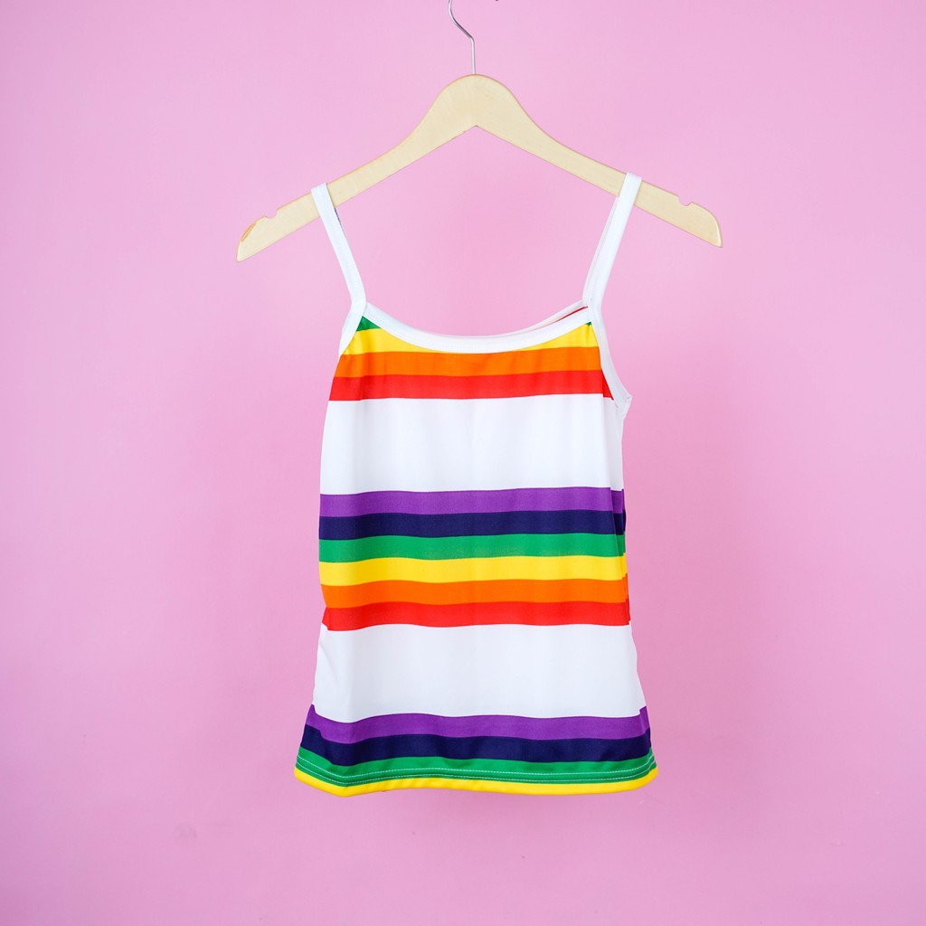 SALE!!! TankTop DECA TDYE / ATASAN WANITA TANGTOP TRIANA TIE DYE TALI KECIL / TANG TOP TALI Spaghetti-TANK 958