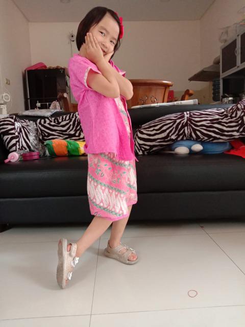 Welans Batik - Kebaya Anak - Sweety Dress (lp22)