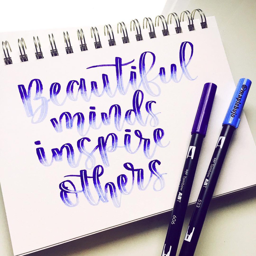 

Tombow Dual Brush Pen Art Markers (beautiful mind)