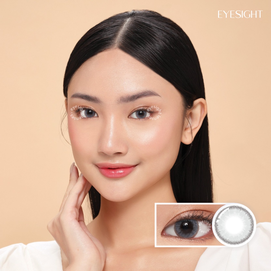 EYESIGHT LENSES Softlens Princess by  EOS - Luna Natural Aqua (2pcs/sepasang)