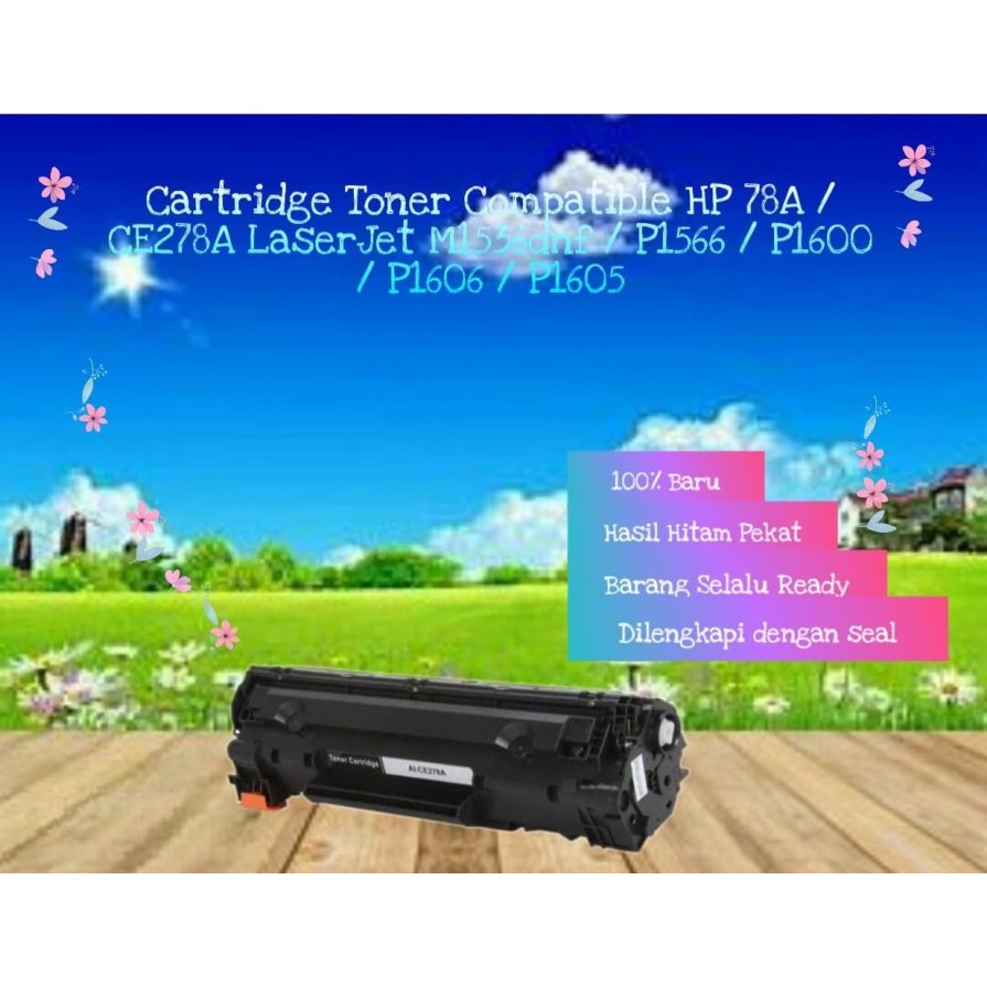 Cartridge Toner Compatible HP 78A CE278A LaserJet P1566 P1606 P1606dn M1536dnf M1536 P1605 P1560 278