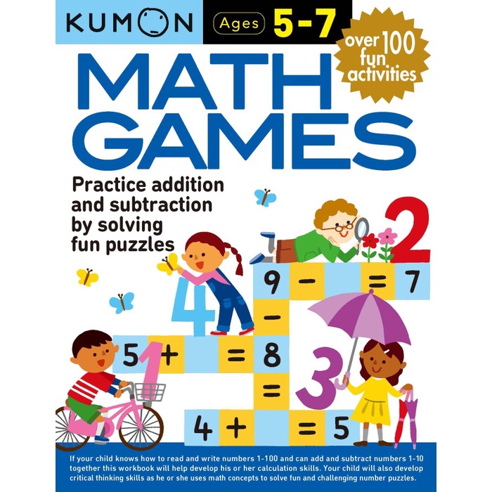 Jual Buku Anak - Kumon - Math Games Indonesia|Shopee Indonesia