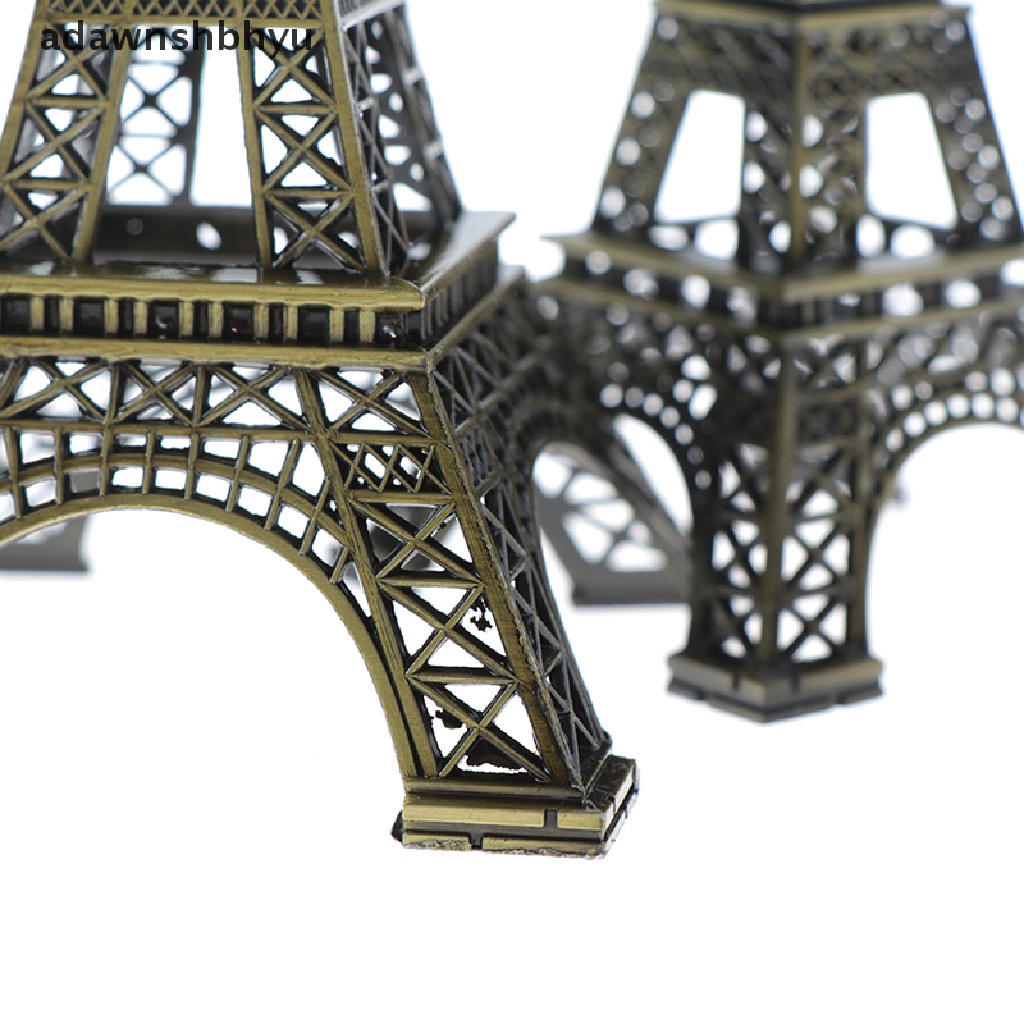 [adawnshbhyu] Patung Patung Meja Model Menara Eiffel Paris Mini Kerajinan Souvenir Alloy