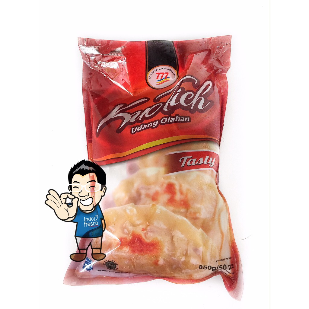 777 Kuo Tieh- Gyoza- Dimsum Udang Sayur 850g- Frozen Food