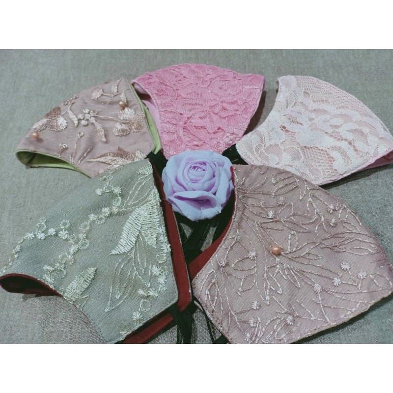 Super Murah Masker Brokat Duckbill 3 Ply Nyaman Aneka Motif dan Warna