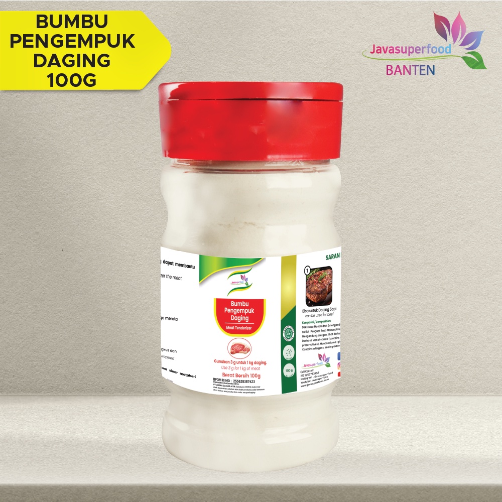 

Bumbu Pengempuk Daging 100g / Meat Tenderizer 100g Halal