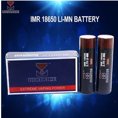 BATERAI 18650 VAMOCE AUTHENTIC LITHIUM BATERRY TYPE 18650