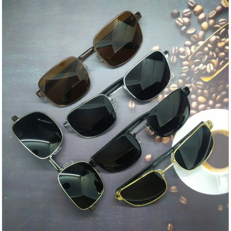 Kacamata Kotak Hitam Trend Terbaru yoi 5003