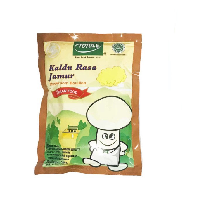 Totole Kaldu Jamur 200gr Halal MUI - Bumbu Totole Rasa Jamur 200 Gram