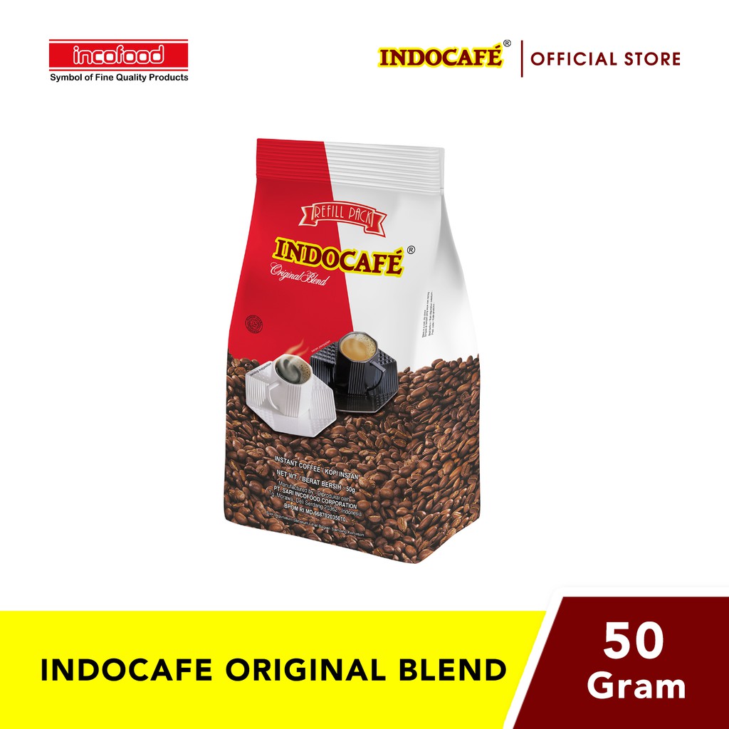 Indocafe Original Blend Refill Pack (50g)