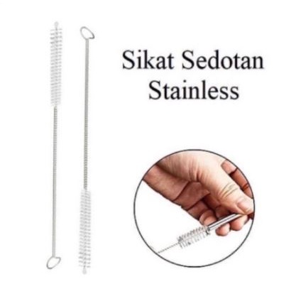 [ ABJ ] Sikat Pembersih Sikat Sedotan Stainless