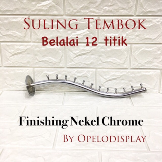 SULING TEMBOK 12 MATA BELALAI / GANTUNGAN BAJU