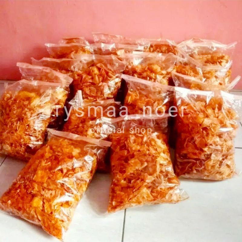 

BARUUU GUYS RASA LEBIH ENAK!!!SETENGAH KILOAN Kripset (keripik setan) anti galauu 500gr