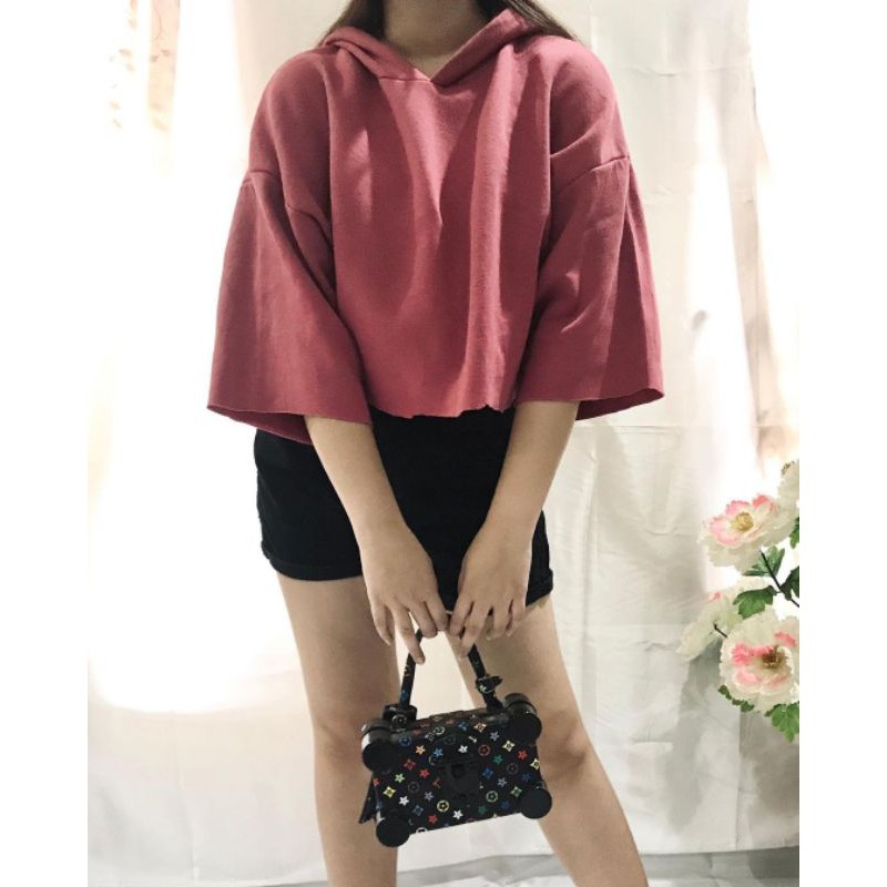 Hoodie Crop Top