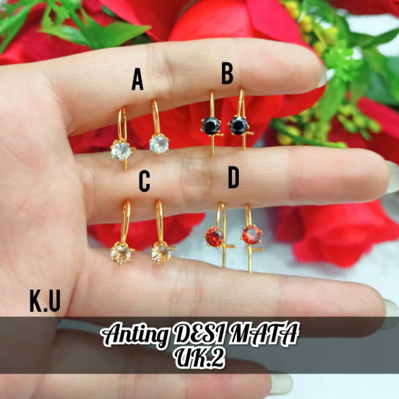 Fourfashion Anting Deasy Mata 2MM PD079