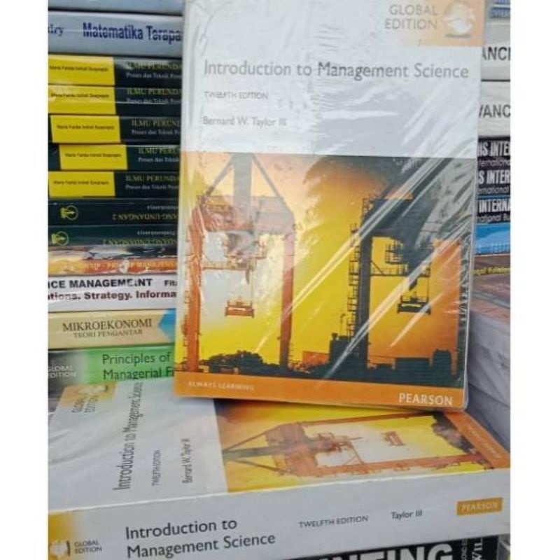 

introduction to management science twelfth edition bernard w taylor