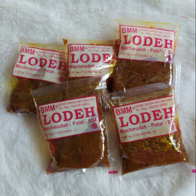 

Bumbu Lodeh Machmudah 50gr