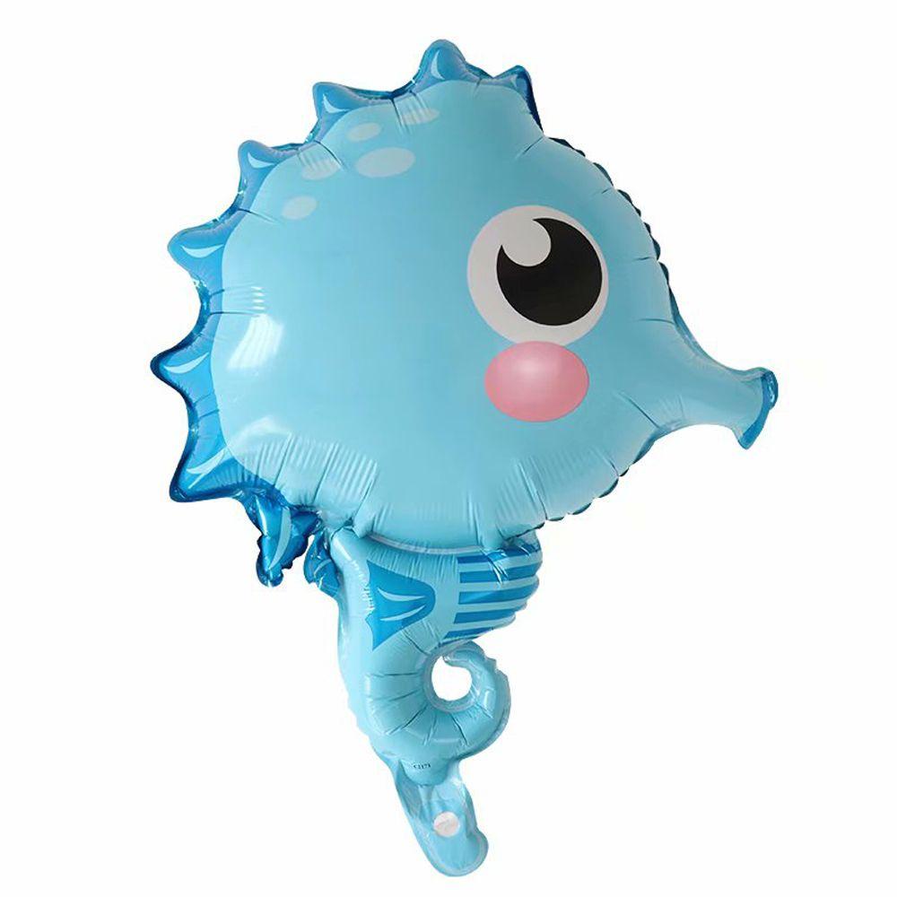 Lanfy Ikan Balon Lucu Hewan Laut Perlengkapan Mandi Bayi Tema Pesta Laut Anak Dekorasi Ulang Tahun Kepiting/Bintang Laut/Gurita Gurita Balon