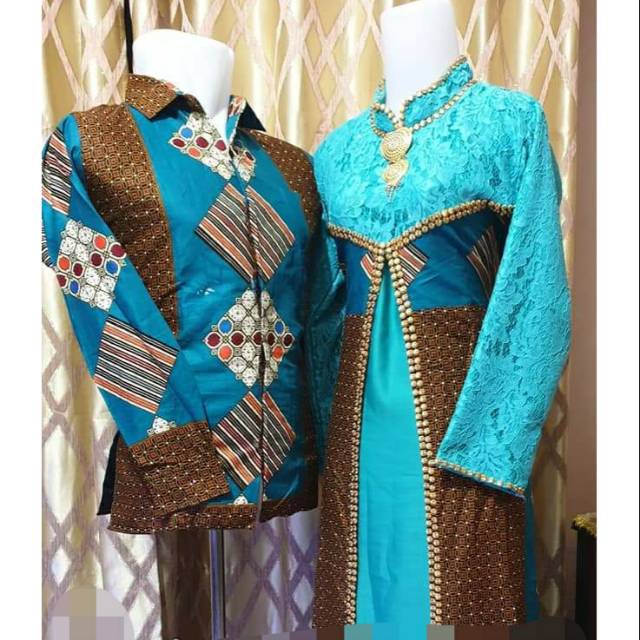 Batik couple palembang