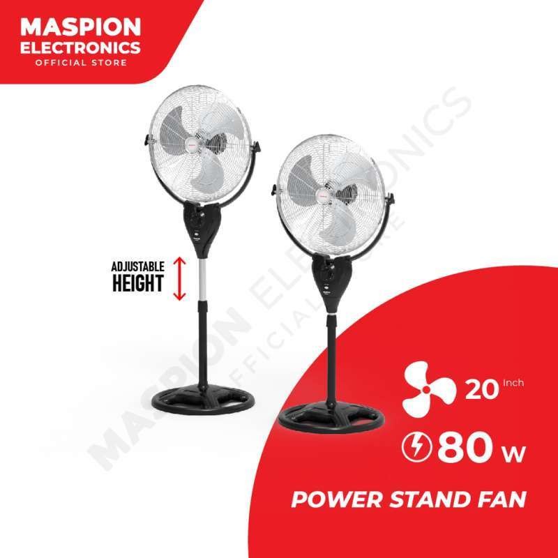 MASPION PW 507 S - Kipas Angin Stand Fan 20&quot; Power Fan PW 507 S - Garansi Resmi 1 Tahun