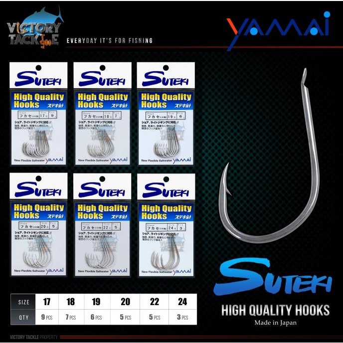 Hook Suteki Fukase Light & Slow Jiging Hook Japan