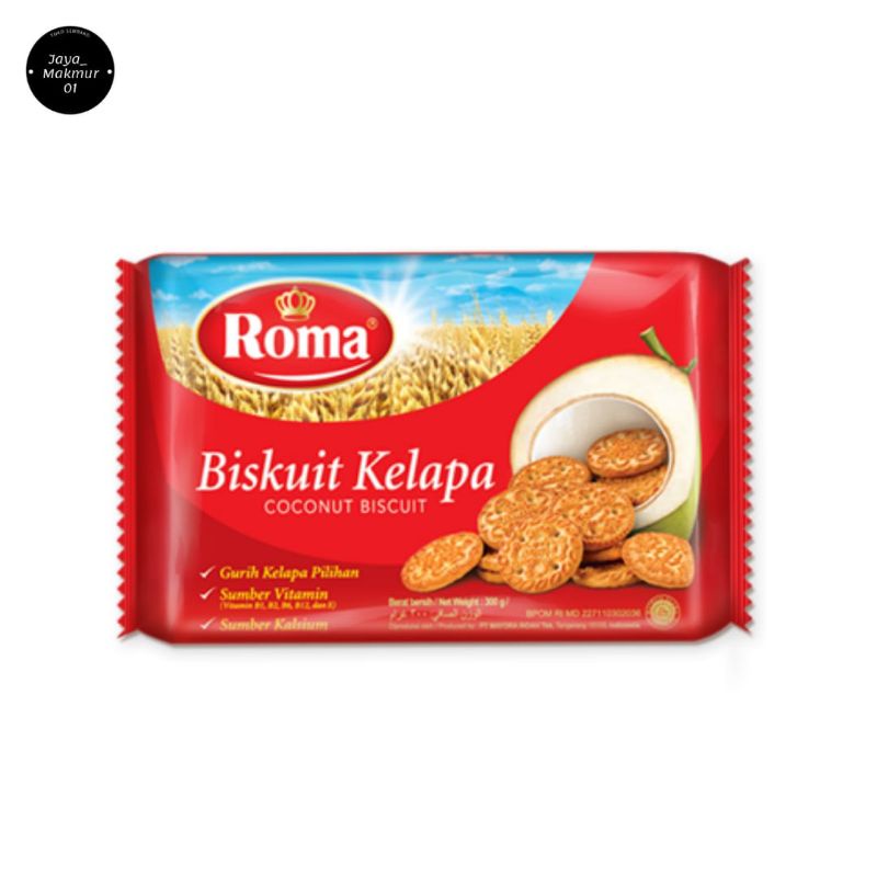 

Roma Biskuit kelapa 300gr