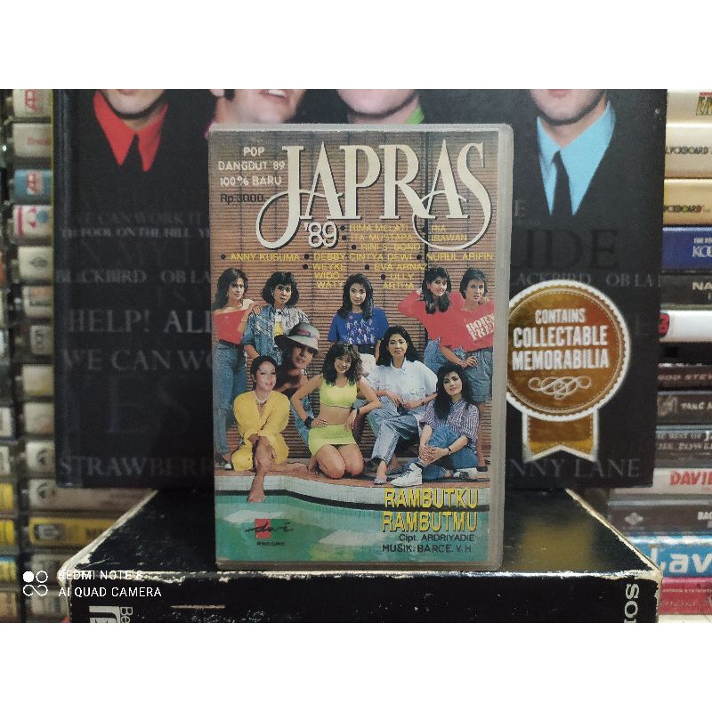 Kaset Pita : JAPRAS '89 - RAMBUTKU RAMBUTMU