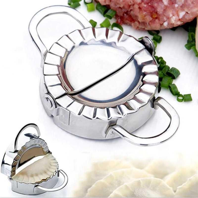 Cetakan Pangsit Dumpling Wrapper Mold Cutter Cooking Pastry Tool MH09 - Silver